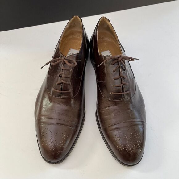 Bally Gino Vintage Made in Italy Size 10.5 3E Mens‎ Shoes, Bally Gino Mens 280 - Picture 2 of 11